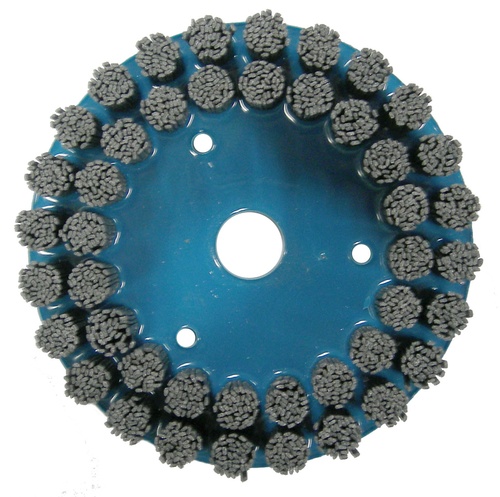 Picture of Weiler Abrasive 6" 120 Grit Nylox Wire Disc Brush Nylon
